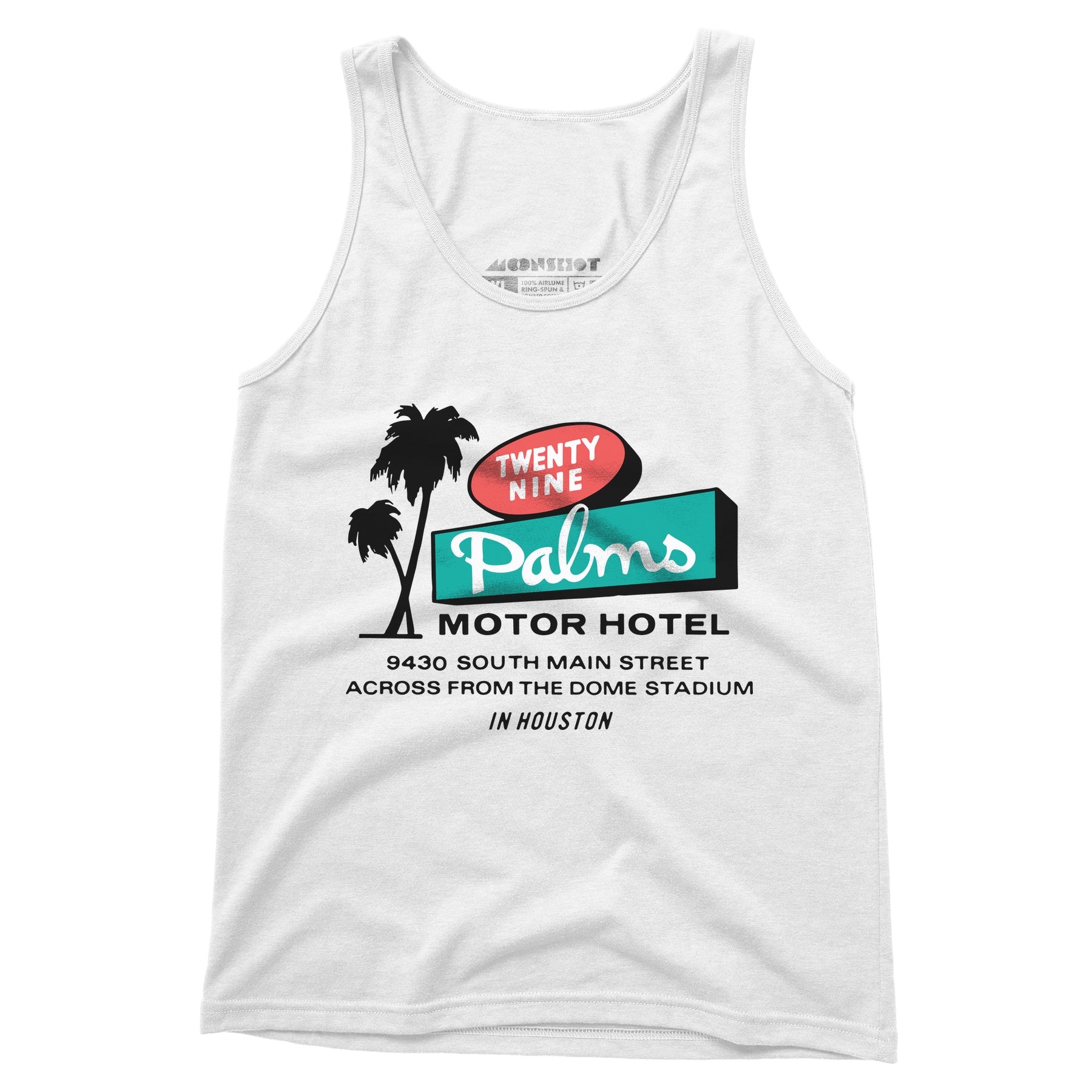 Twenty Nine Palms Motor Hotel - Houston, TX - Unisex Tank Top