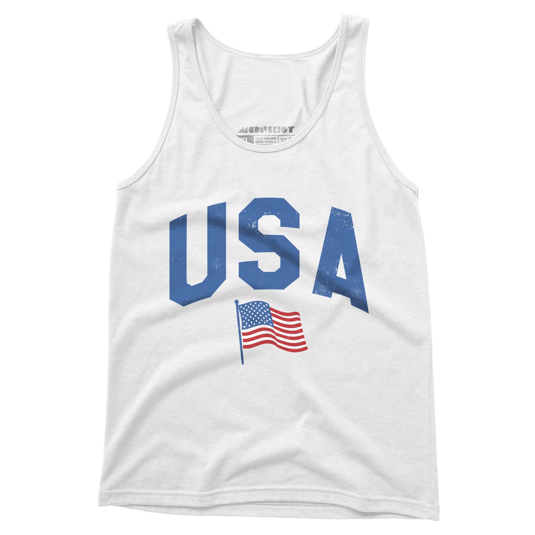 USA Flag - Unisex Tank Top