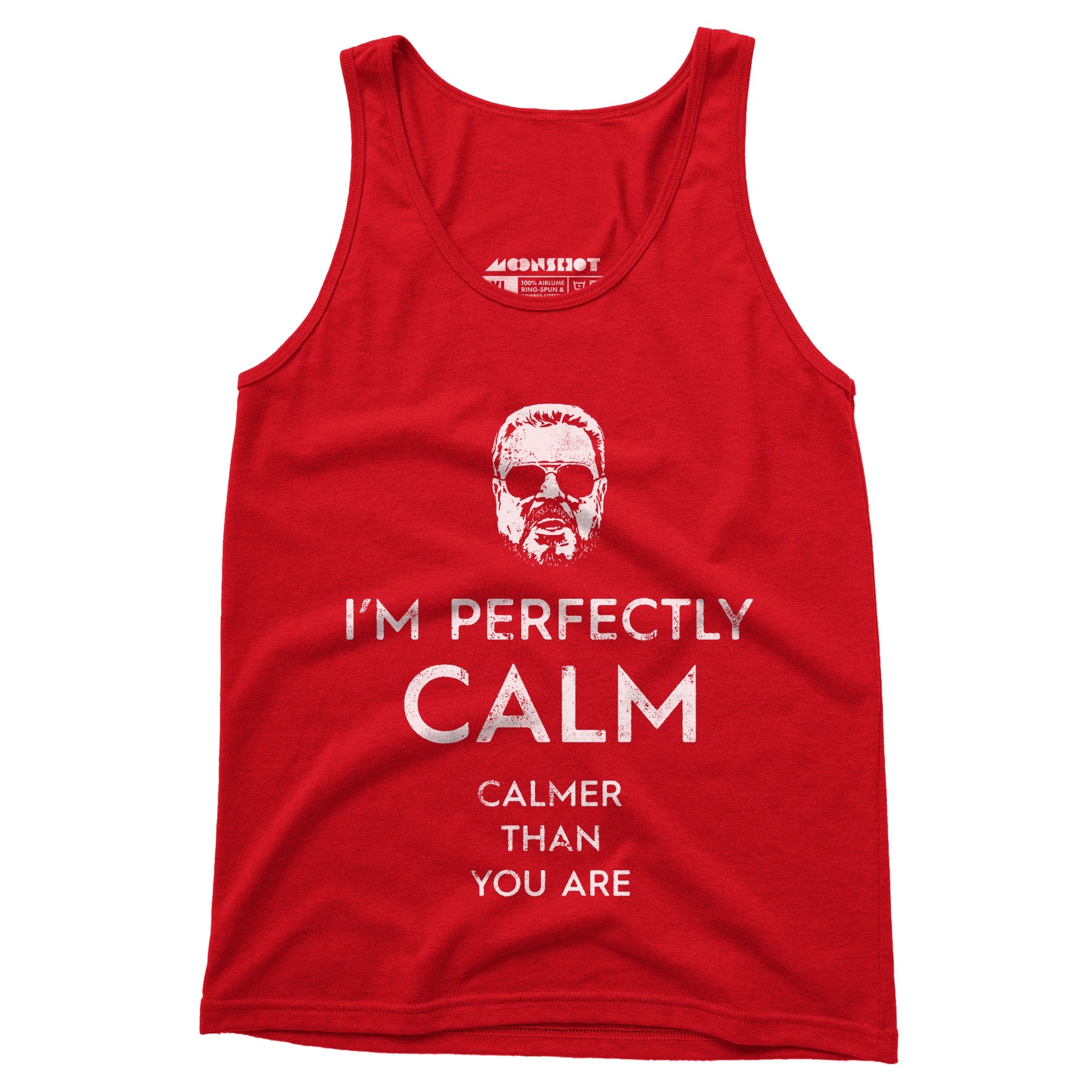Walter Sobchak - Calmer Than You Are - Unisex Tank Top