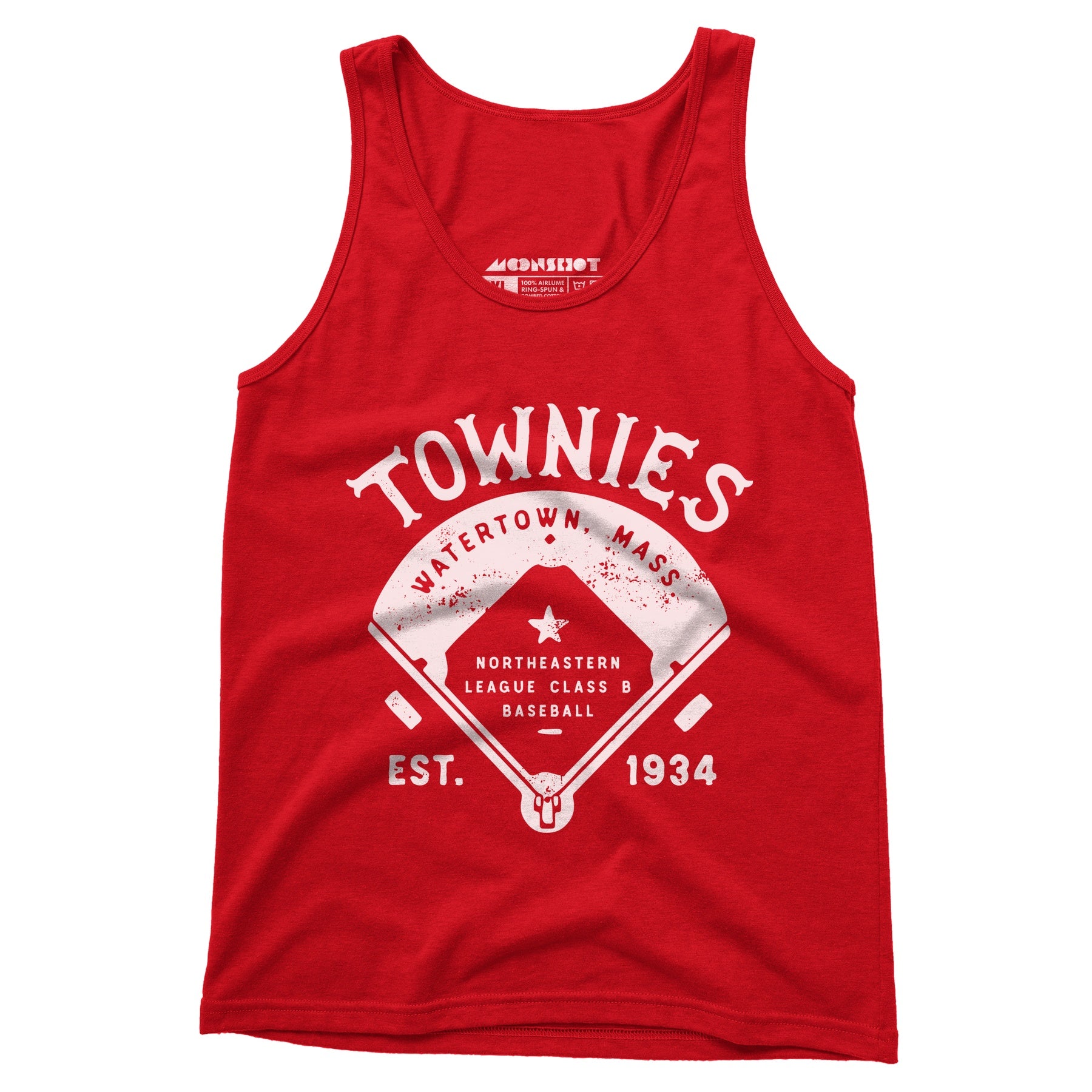 Watertown Townies - Massachusetts - Vintage Defunct Baseball Teams - Unisex Tank Top