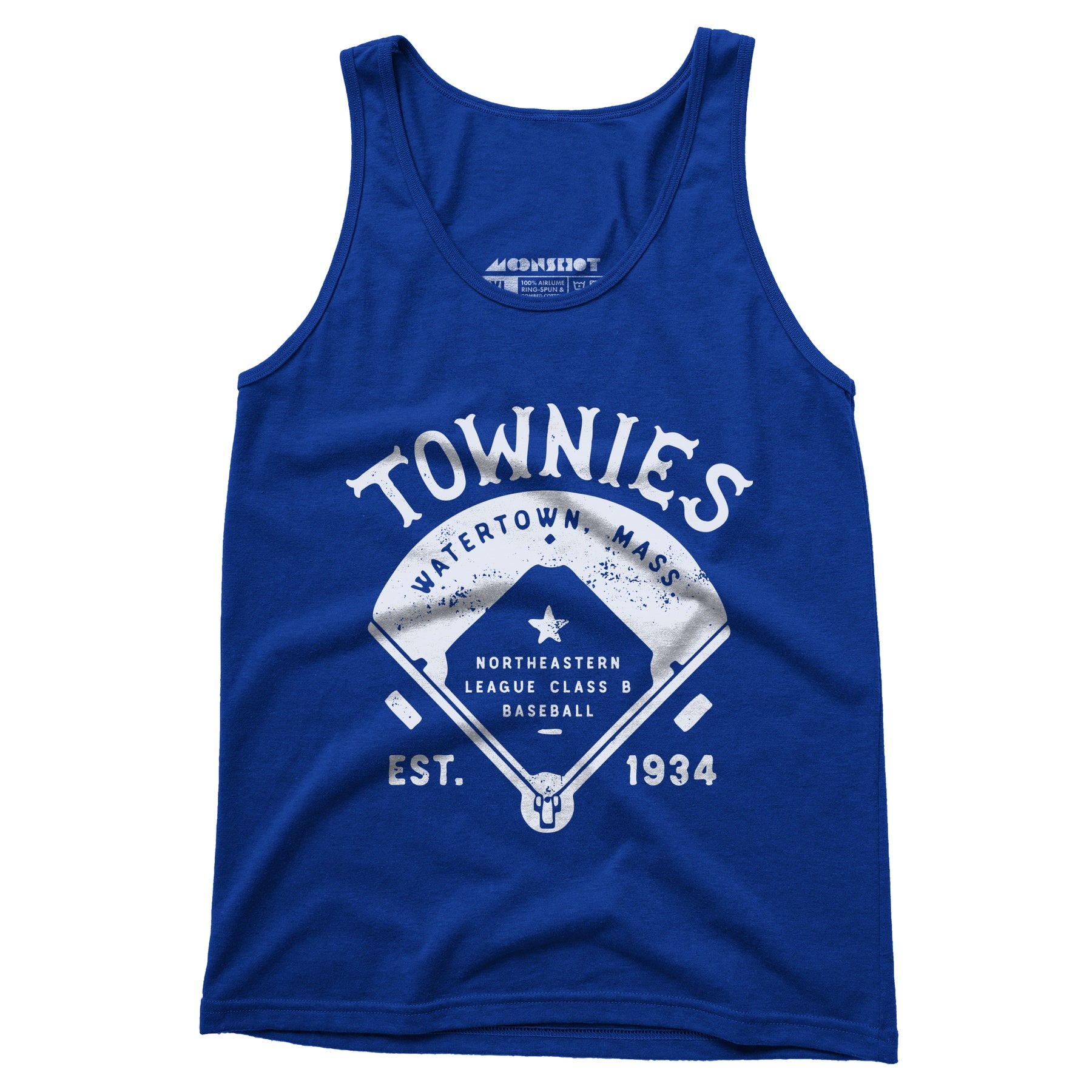 Watertown Townies - Massachusetts - Vintage Defunct Baseball Teams - Unisex Tank Top