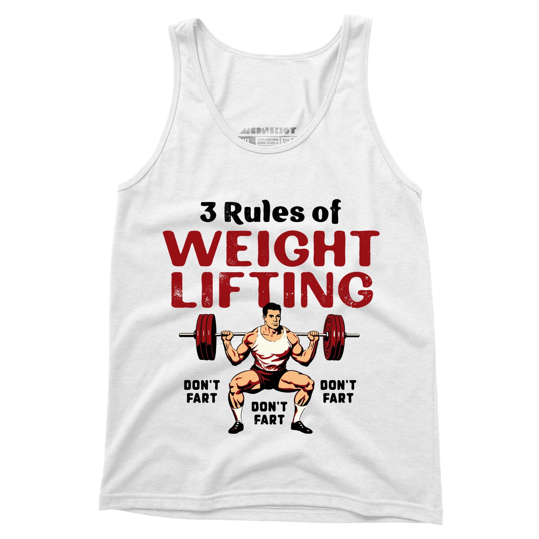 3 Rules of Weightlifting - Unisex Tank Top