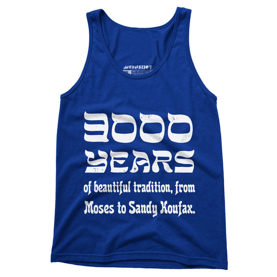 3000 Years of Beautiful Tradition - Big Lebowski - Unisex Tank Top