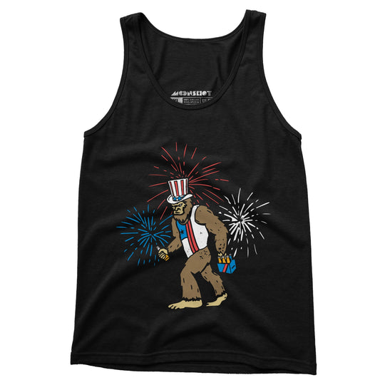 4th of July Bigfoot - Unisex Tank Top