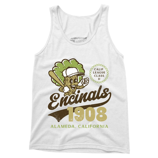 Alameda Encinals - California - Vintage Defunct Baseball Teams - Unisex Tank Top