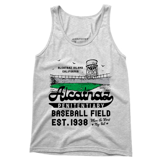 Alcatraz Penitentiary Baseball Field - Unisex Tank Top