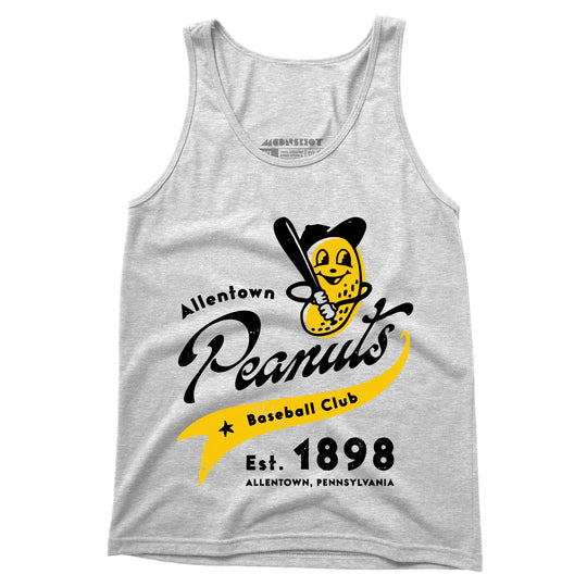 Allentown Peanuts - Pennsylvania - Vintage Defunct Baseball Teams - Unisex Tank Top