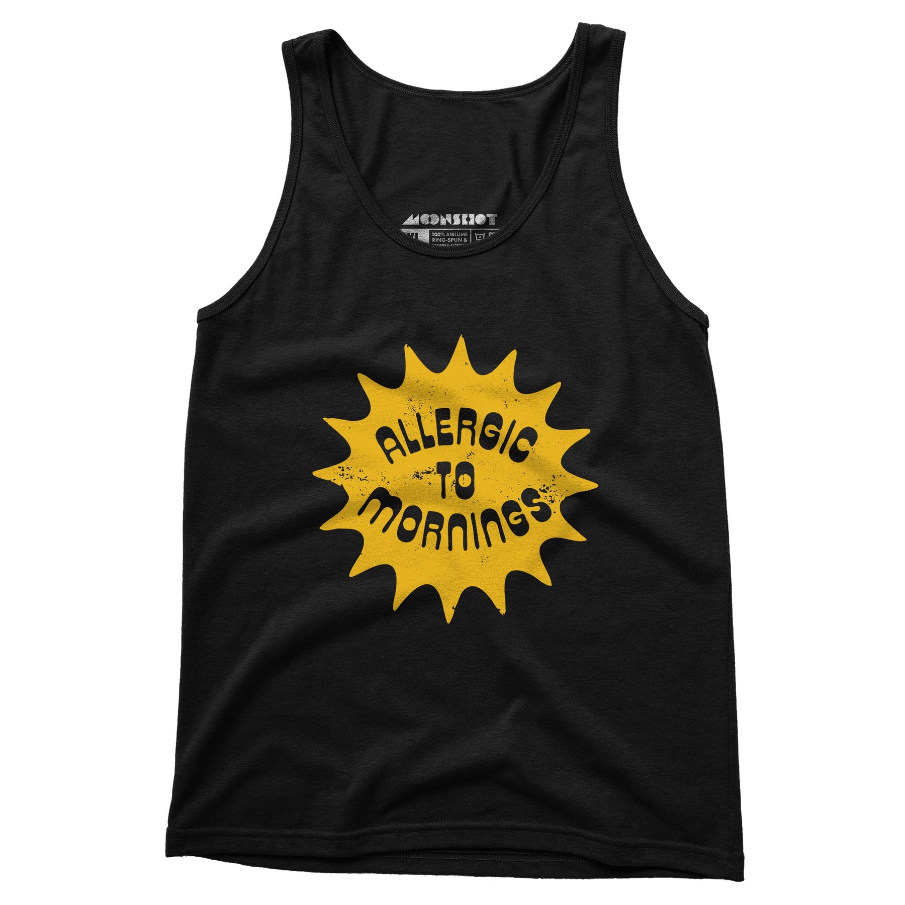 Allergic to Mornings - Unisex Tank Top