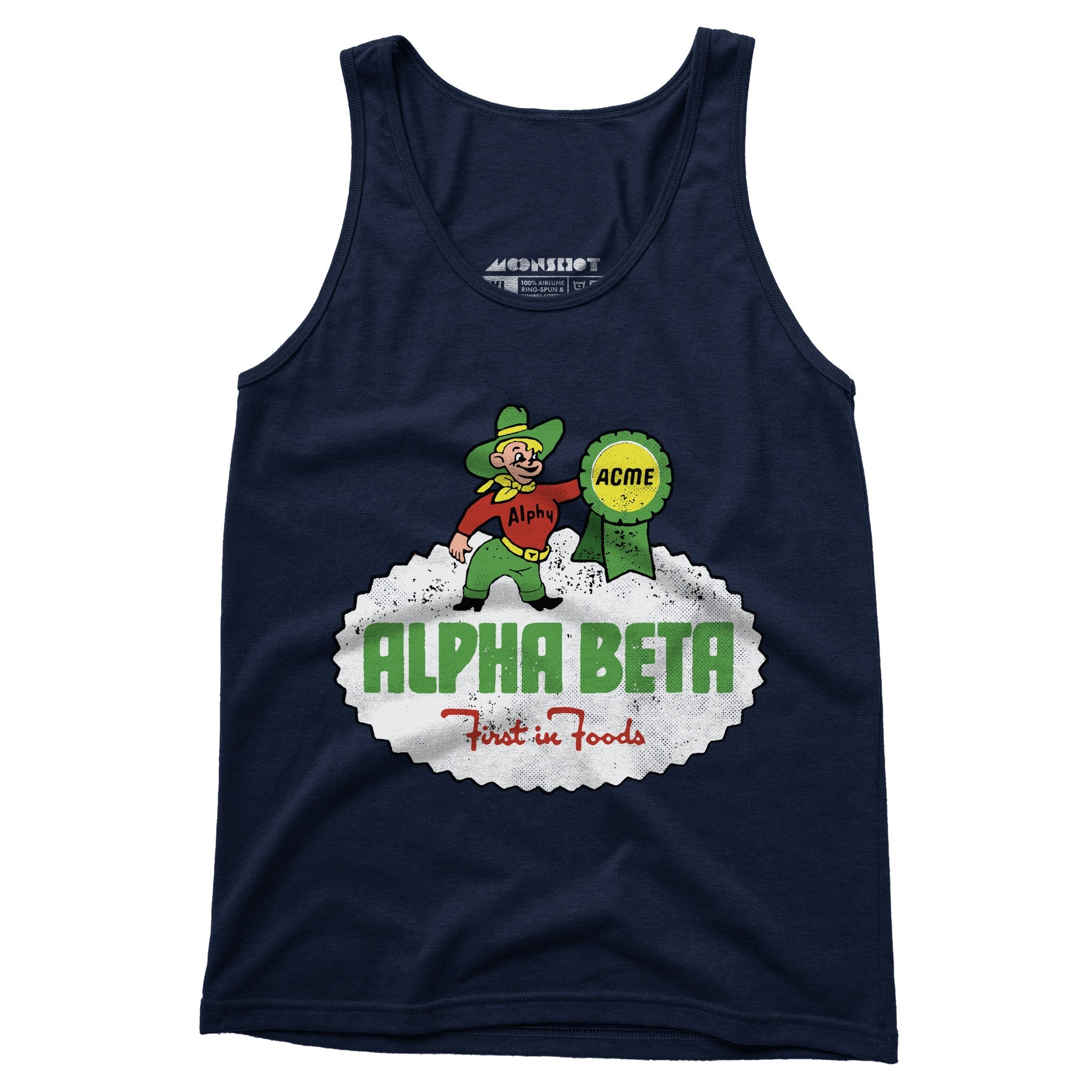 Alpha Beta Retro - Unisex Tank Top