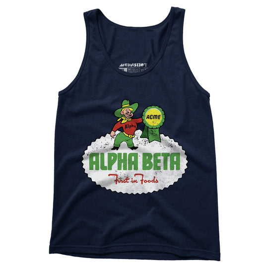 Alpha Beta Retro - Unisex Tank Top