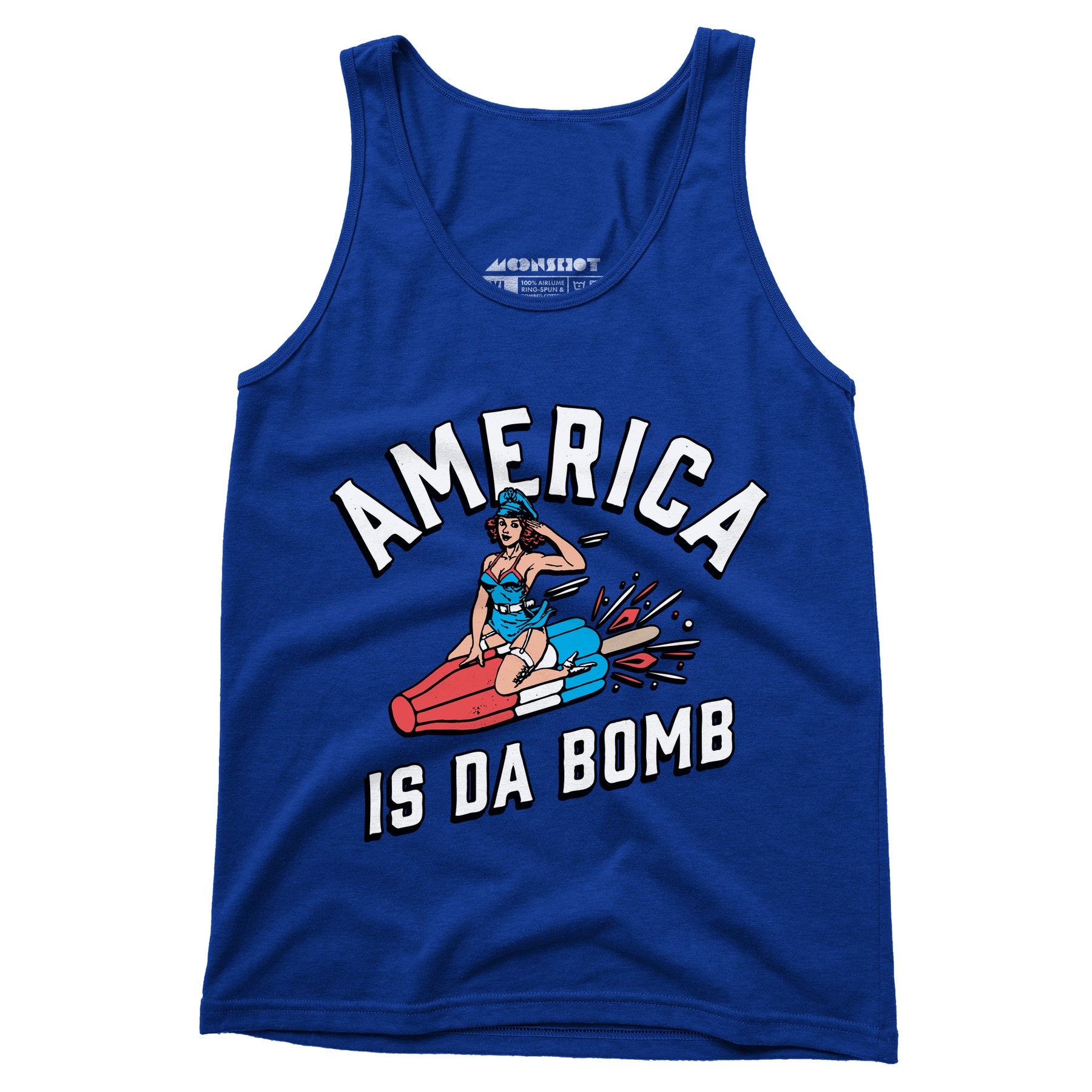America is Da Bomb - Unisex Tank Top