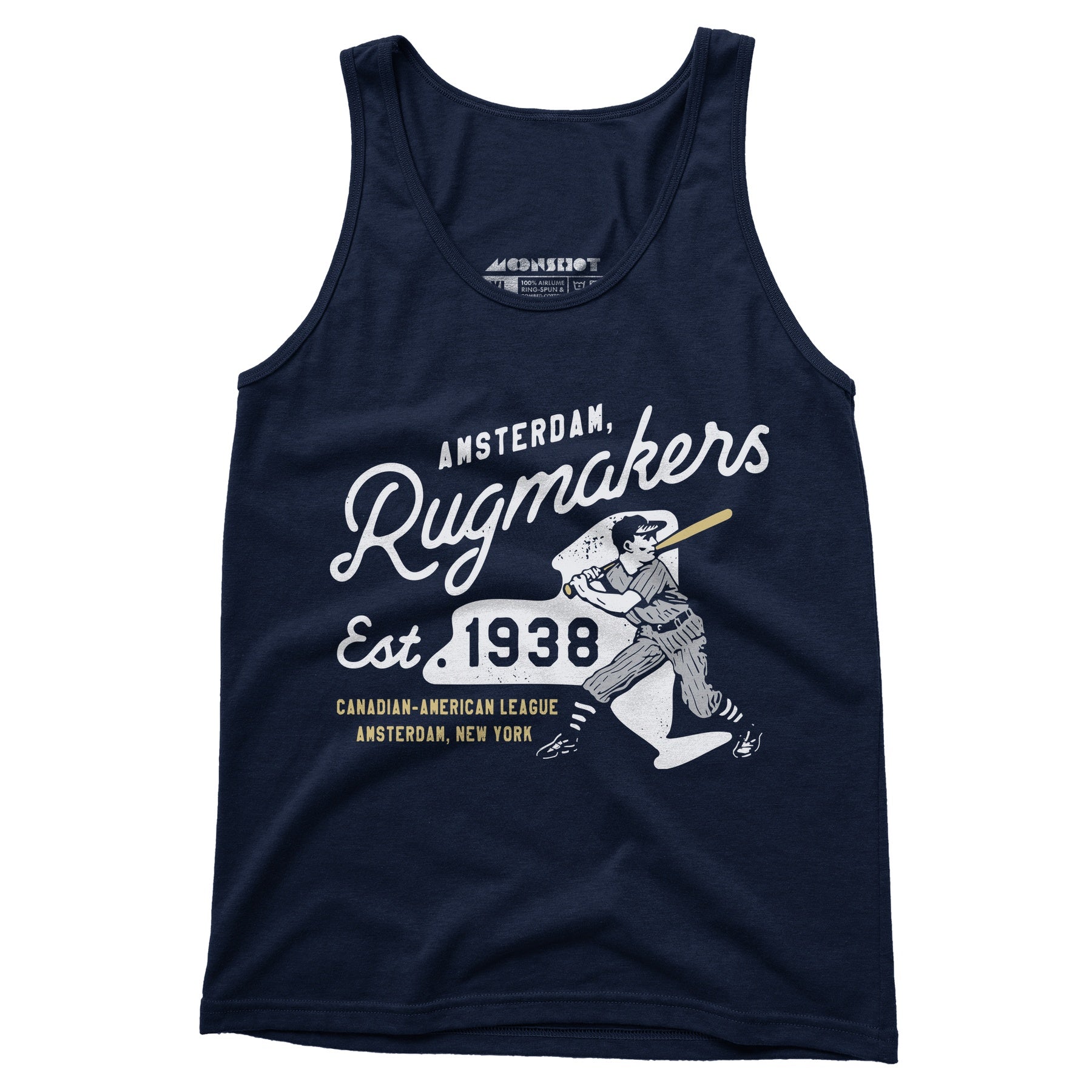 Amsterdam Rugmakers - New York - Vintage Defunct Baseball Teams - Unisex Tank Top