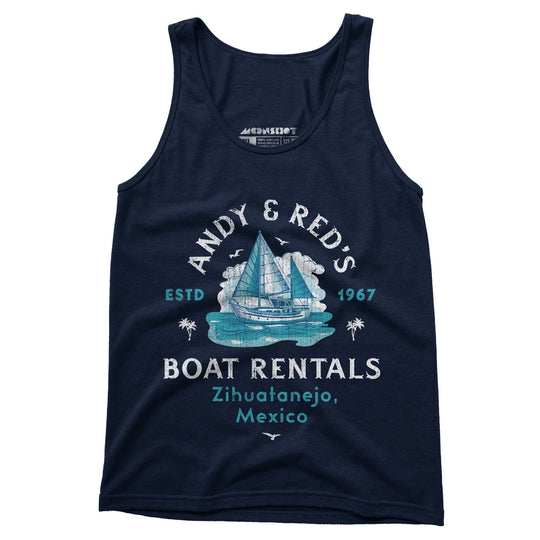 Andy & Red's Boat Rentals - Unisex Tank Top