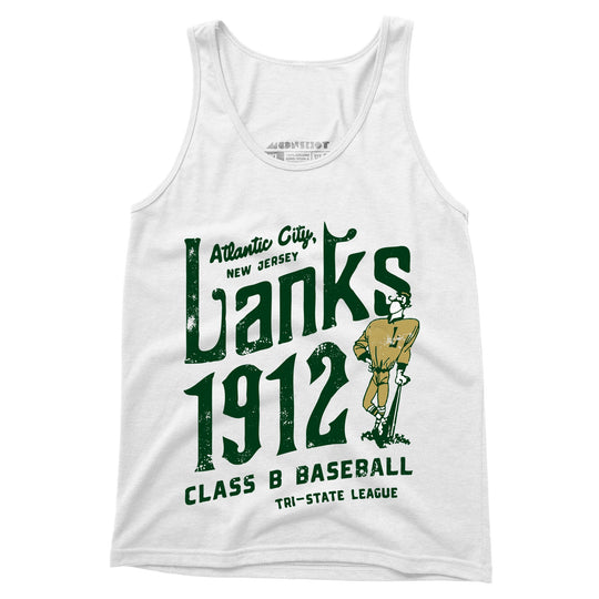 Atlantic City Lanks - New Jersey - Vintage Defunct Baseball Teams - Unisex Tank Top