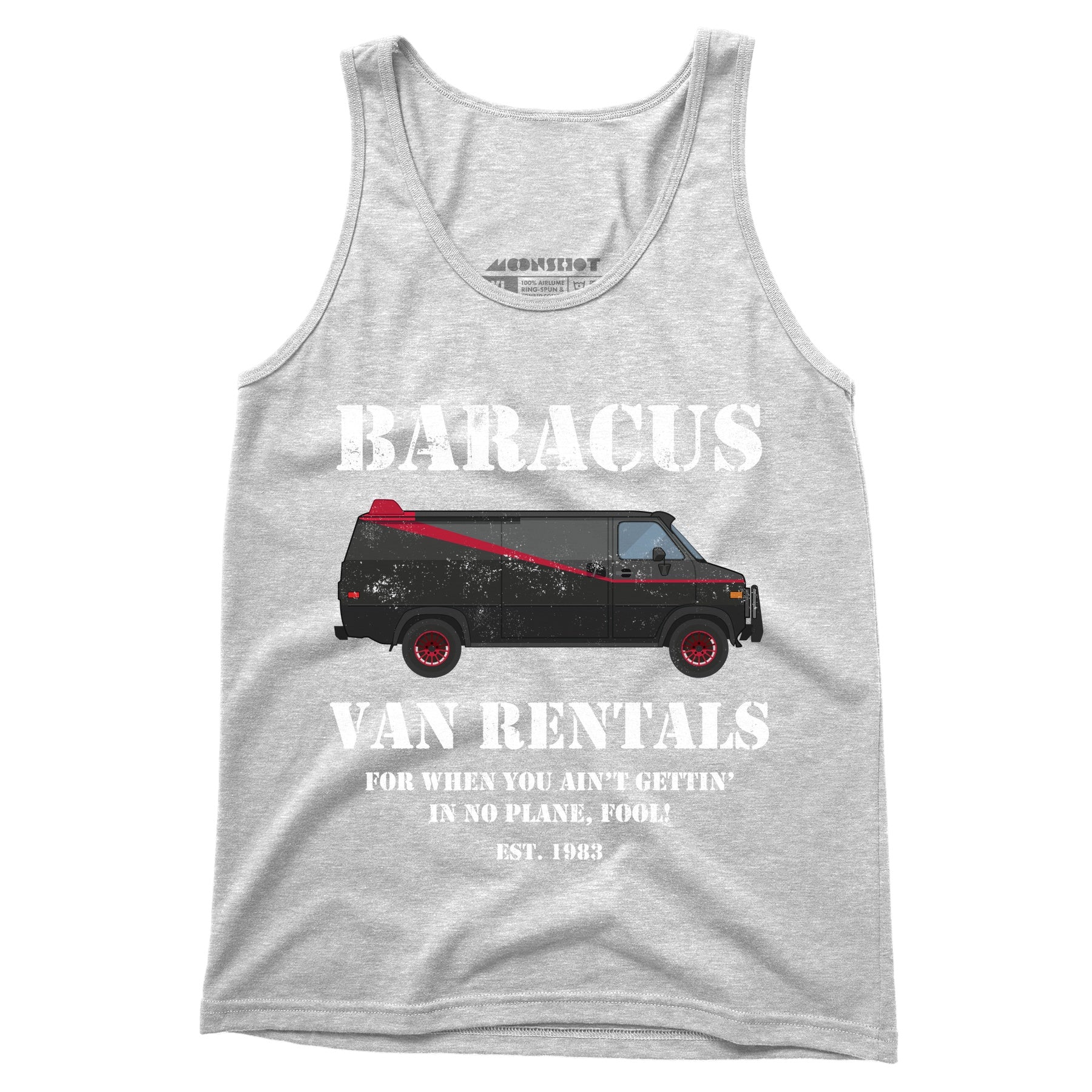 Baracus Van Rentals - Unisex Tank Top