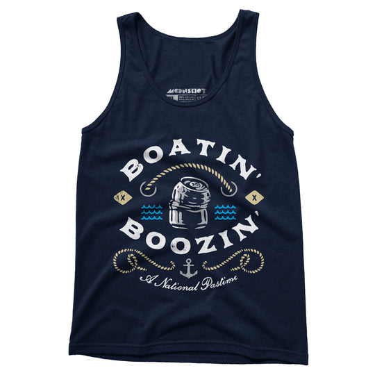 Boatin' & Boozin' - Unisex Tank Top