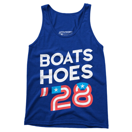 Boats & Hoes '28 - Unisex Tank Top