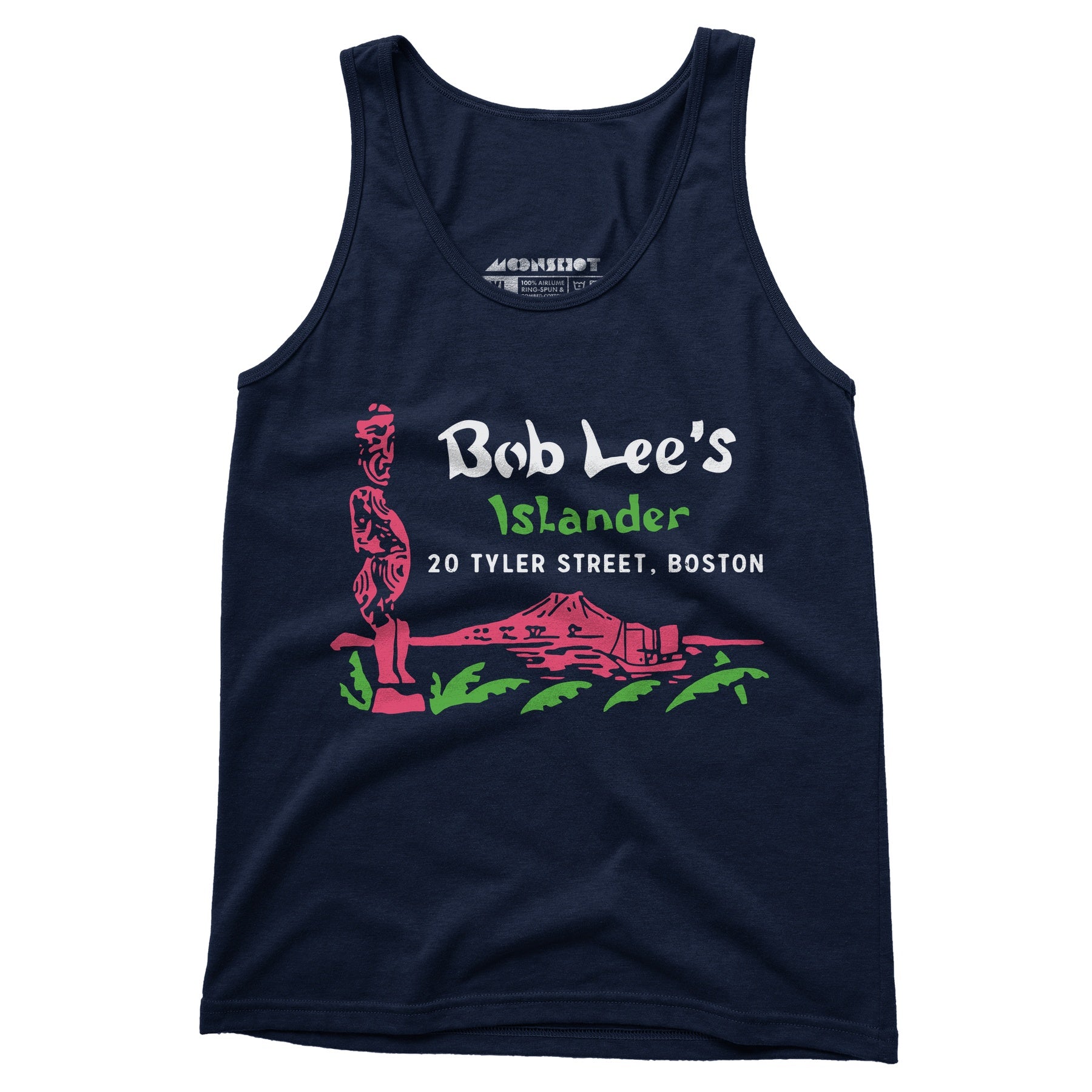 Bob Lee's Islander - Boston, MA - Vintage Tiki Bar - Unisex Tank Top