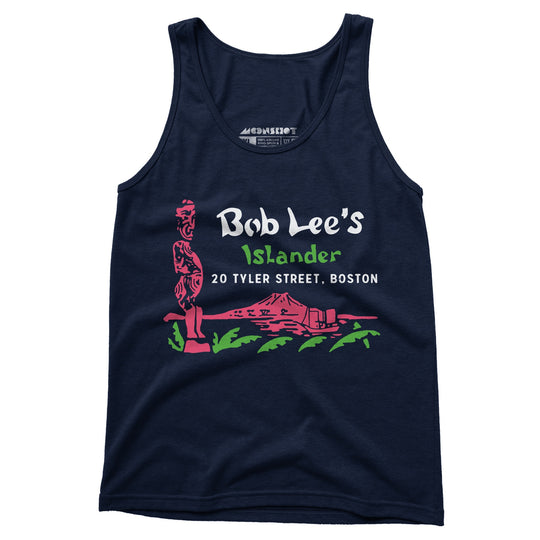 Bob Lee's Islander - Boston, MA - Vintage Tiki Bar - Unisex Tank Top
