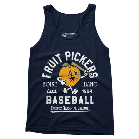 Boise Fruit Pickers - Idaho - Vintage Defunct Baseball Teams - Unisex Tank Top