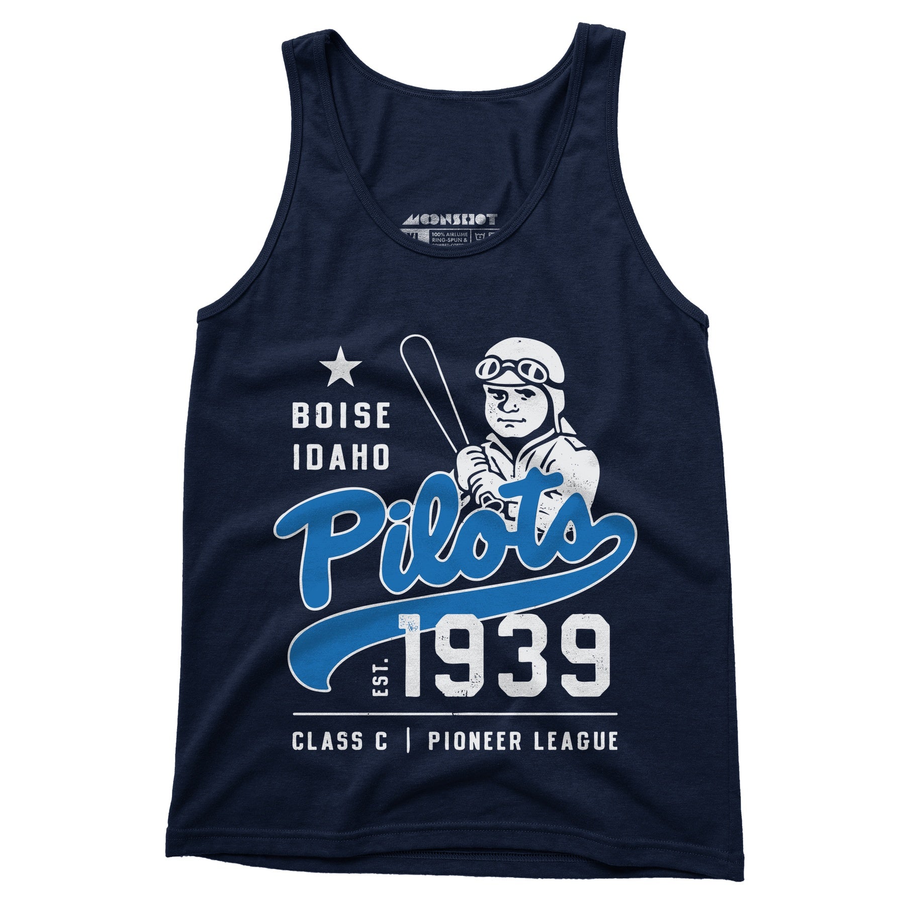 Boise Pilots - Idaho - Vintage Defunct Baseball Teams - Unisex Tank Top