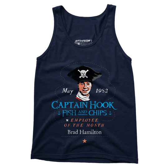 Brad Hamilton - Captain Hook Fish & Chips - Unisex Tank Top