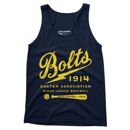 Bridgeport Bolts - Connecticut - Vintage Defunct Baseball Teams - Unisex Tank Top