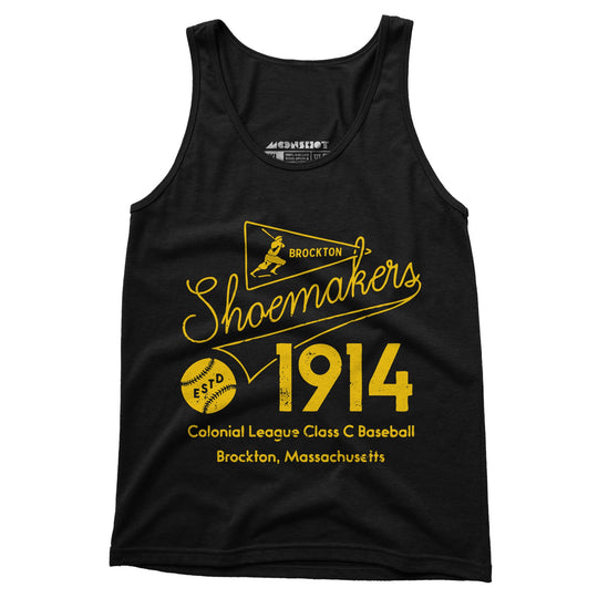 Brockton Shoemakers - Massachusetts - Vintage Defunct Baseball Teams - Unisex Tank Top