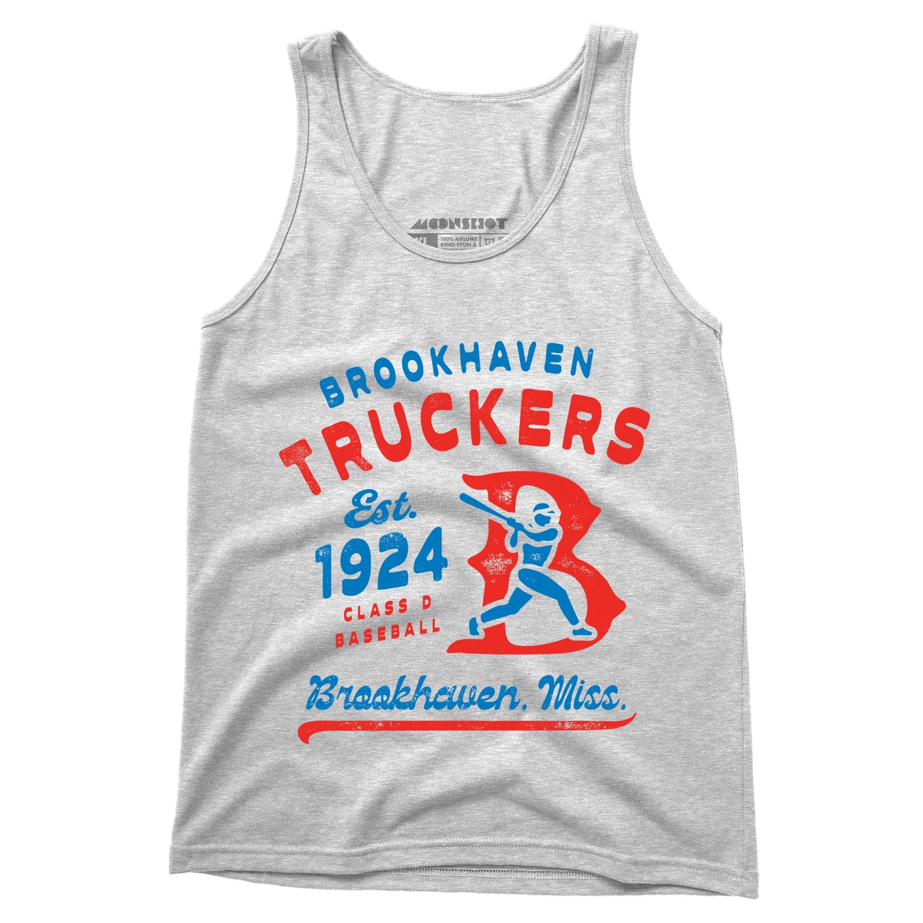 Brookhaven Truckers - Mississippi - Vintage Defunct Baseball Teams - Unisex Tank Top