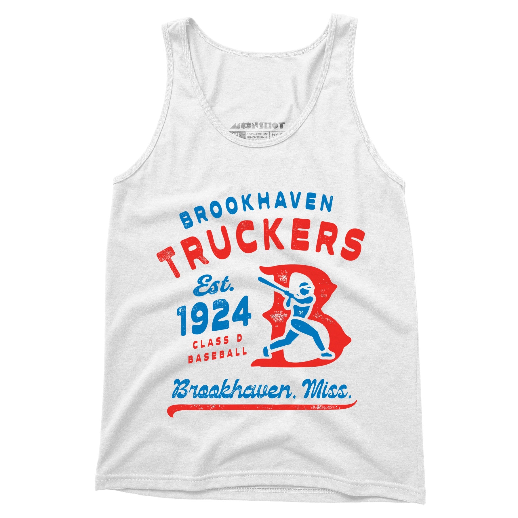 Brookhaven Truckers - Mississippi - Vintage Defunct Baseball Teams - Unisex Tank Top