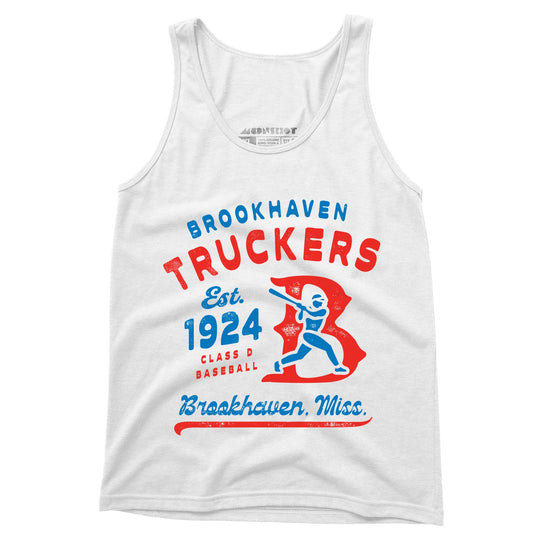 Brookhaven Truckers - Mississippi - Vintage Defunct Baseball Teams - Unisex Tank Top