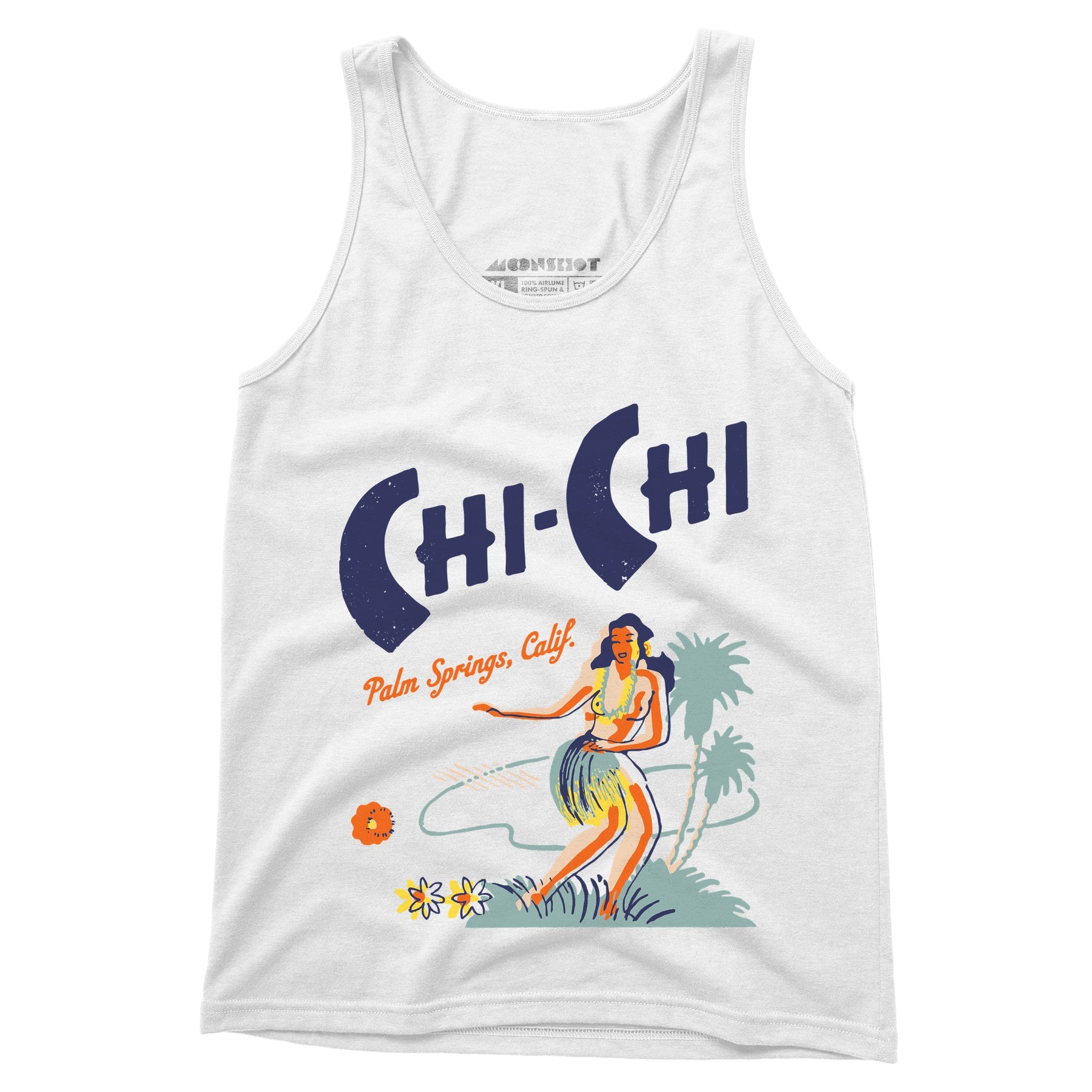 Chi Chi - Palm Springs, CA - Vintage Tiki Bar - Unisex Tank Top