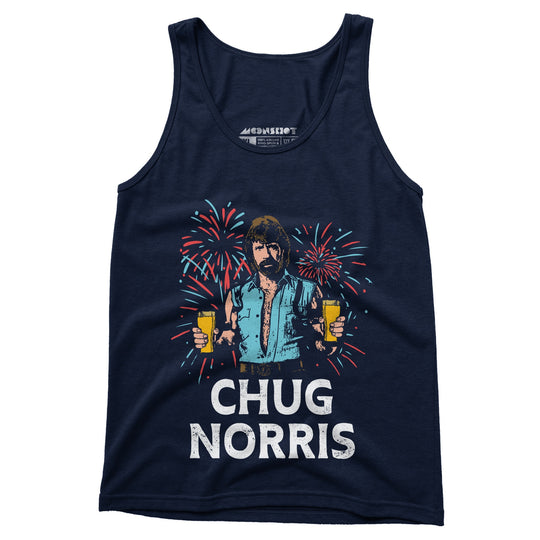 Chug Norris 4th of July - Unisex Tank Top