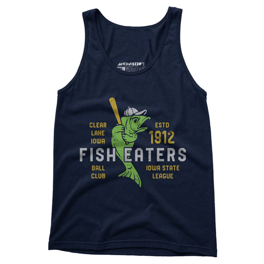 Clear Lake Fish Eaters - Iowa - Vintage Defunct Baseball Teams - Unisex Tank Top