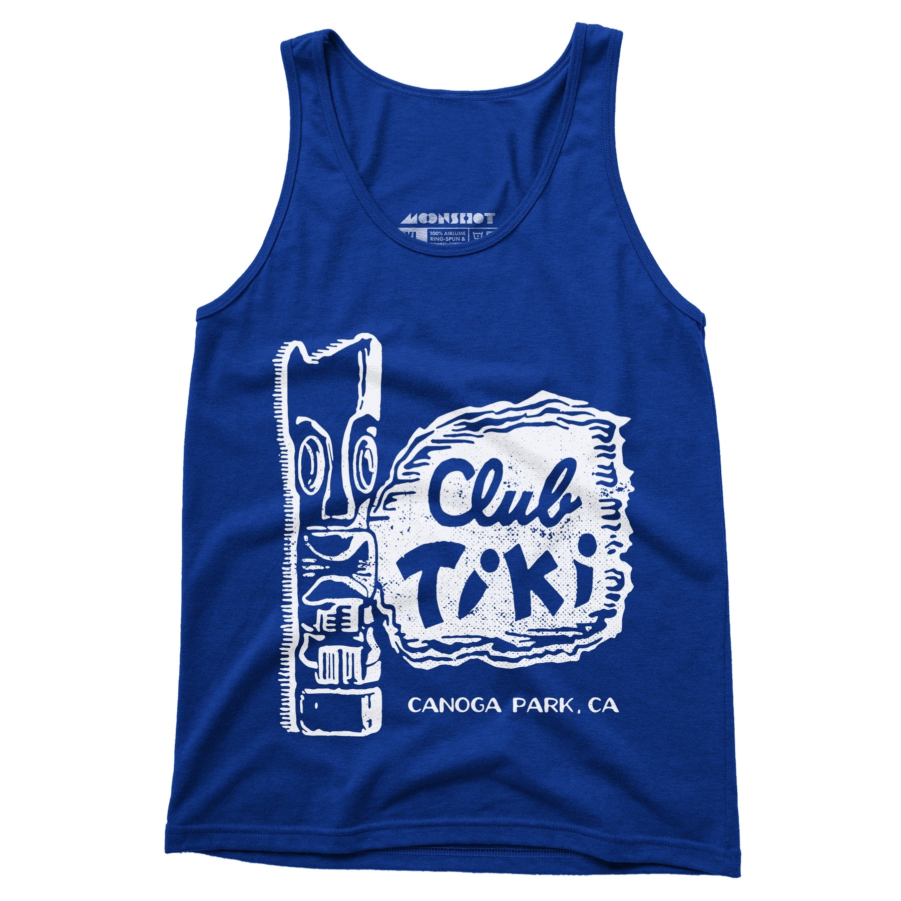 Club Tiki - Canoga Park, CA - Vintage Tiki Bar - Unisex Tank Top