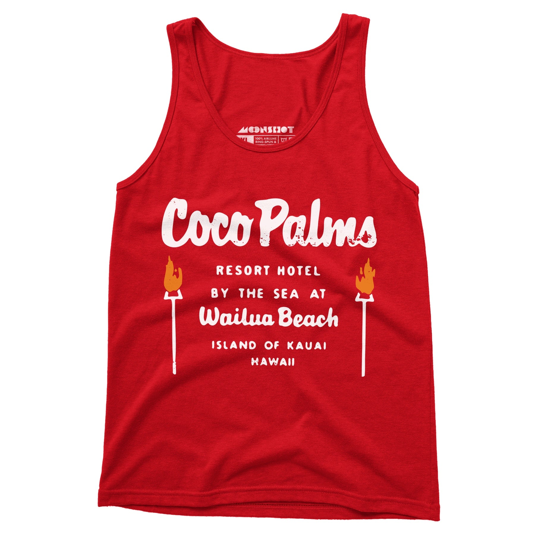 Coco Palms - Hawaii - Vintage Tiki Bar - Unisex Tank Top