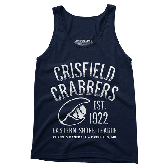Crisfield Crabbers - Maryland - Vintage Defunct Baseball Teams - Unisex Tank Top