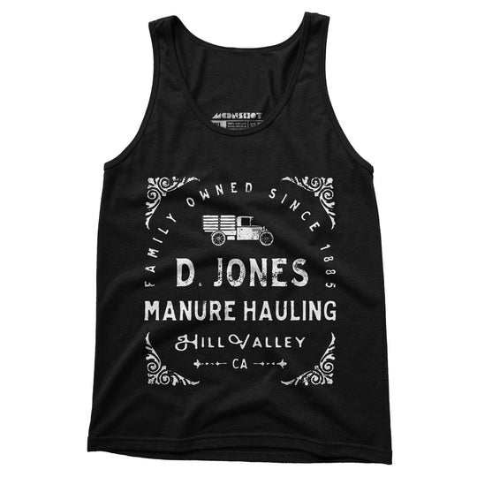 D. Jones Manure Hauling - Hill Valley - Unisex Tank Top