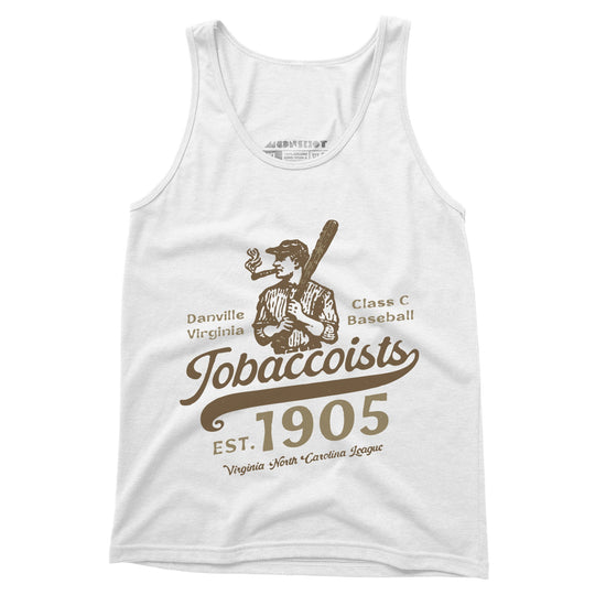 Danville Tobaccoists - Virginia - Vintage Defunct Baseball Teams - Unisex Tank Top