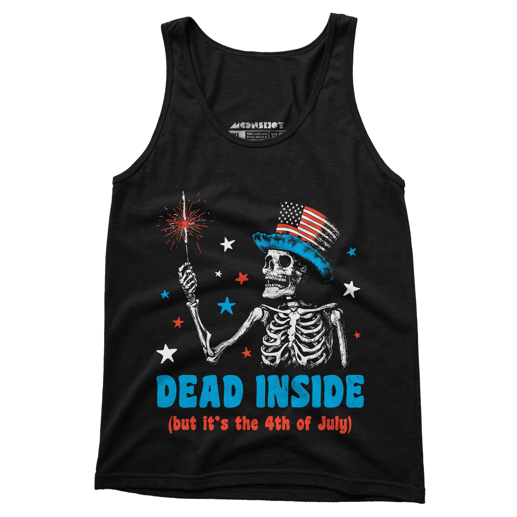 Dead Inside But It's the 4th - Unisex Tank Top