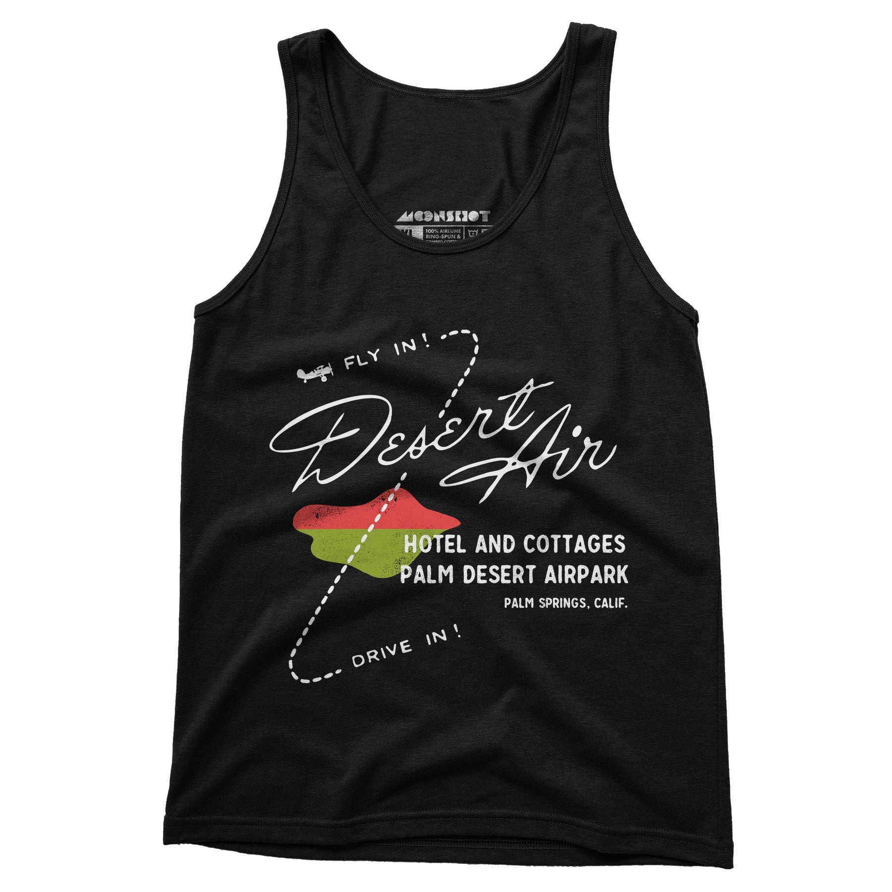 Desert Air Hotel & Cottages - Vintage Palm Springs, CA - Unisex Tank Top