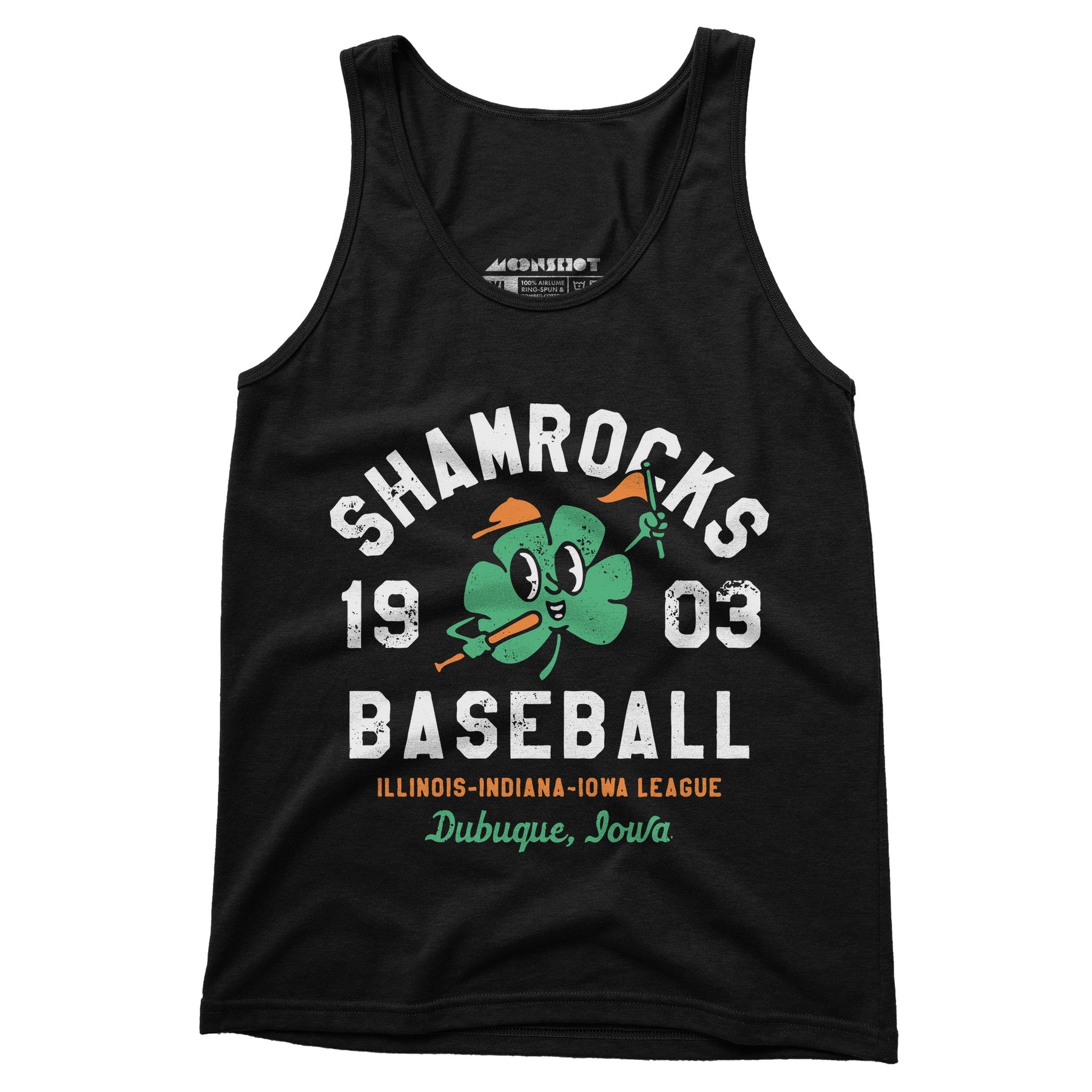 Dubuque Shamrocks - Iowa - Vintage Defunct Baseball Teams - Unisex Tank Top