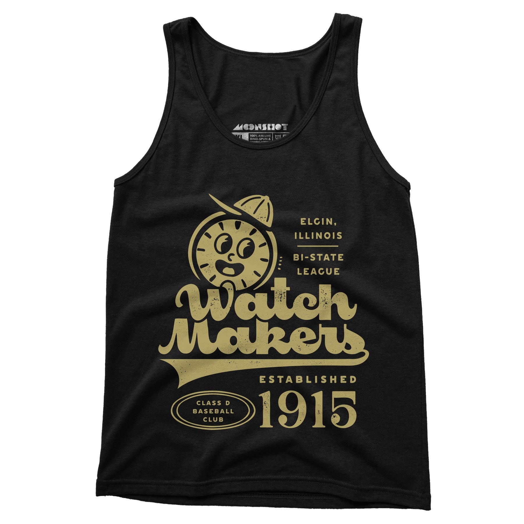 Elgin Watch Makers - Illinois - Vintage Defunct Baseball Teams - Unisex Tank Top
