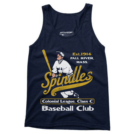 Fall River Spindles - Massachusetts - Vintage Defunct Baseball Teams - Unisex Tank Top