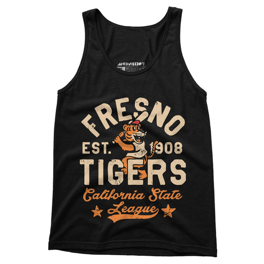Fresno Tigers - California - Vintage Defunct Baseball Teams - Unisex Tank Top