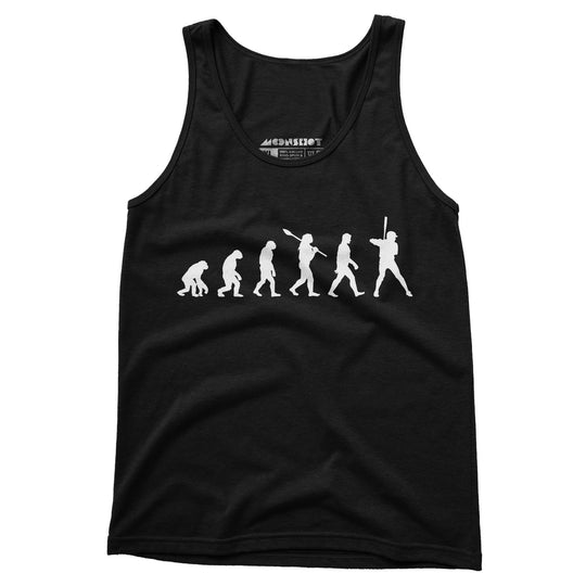 Funny Baseball Evolution - Unisex Tank Top