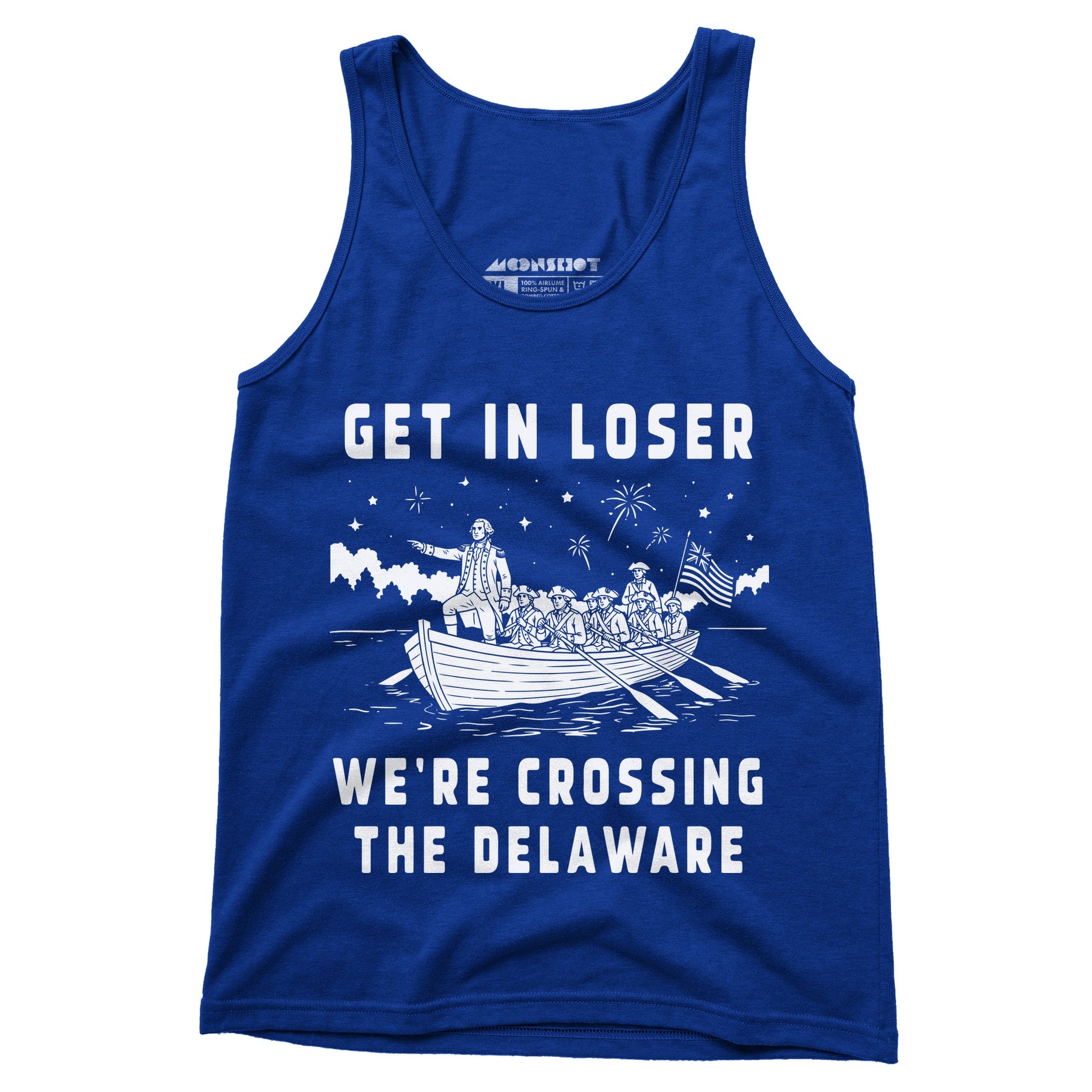 Get in Loser We're Crossing the Delaware - Unisex Tank Top