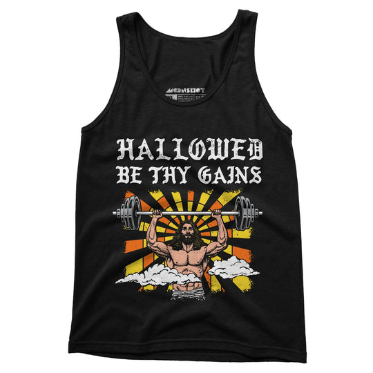 Hallowed Be Thy Gains - Unisex Tank Top