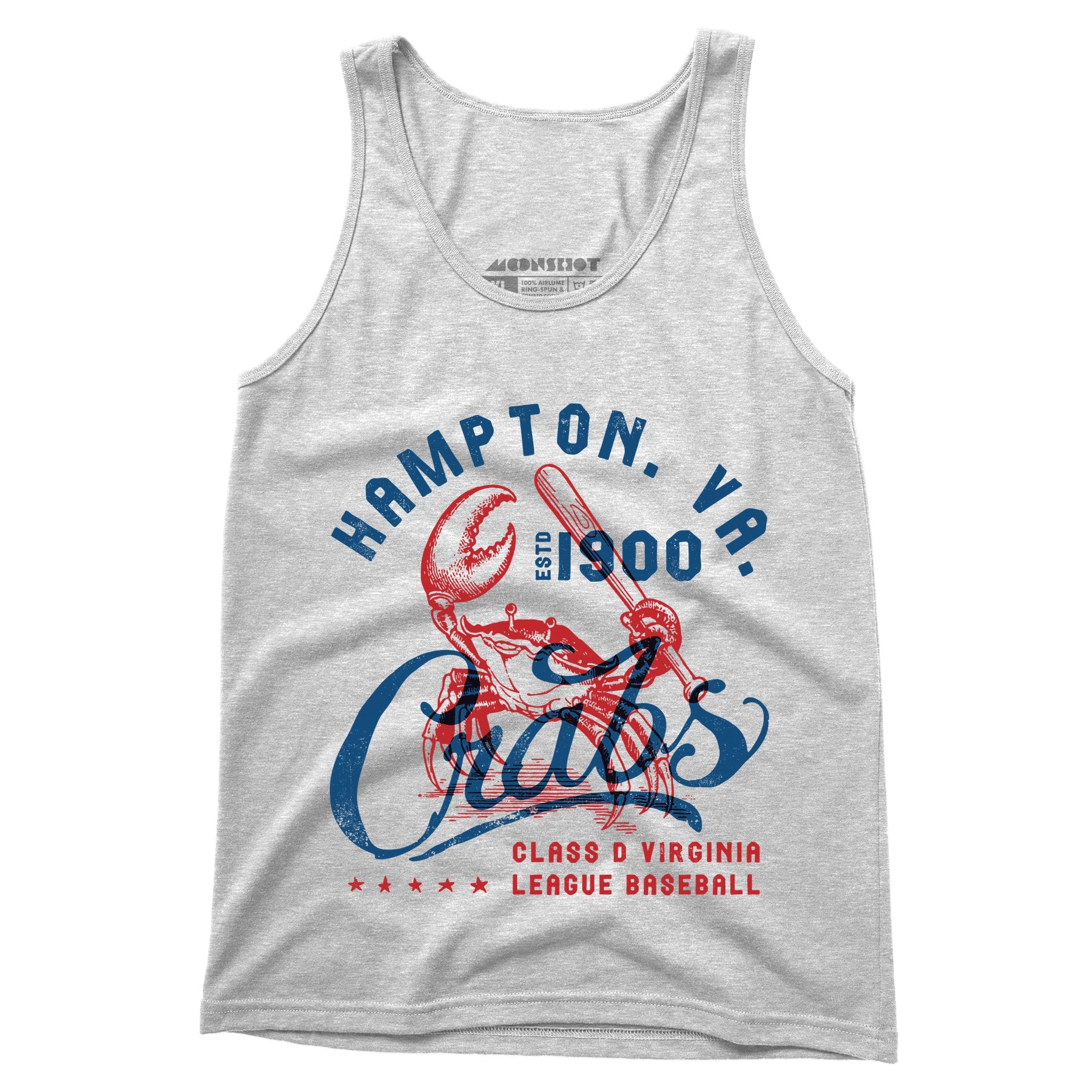 Hampton Crabs - Virginia - Vintage Defunct Baseball Teams - Unisex Tank Top
