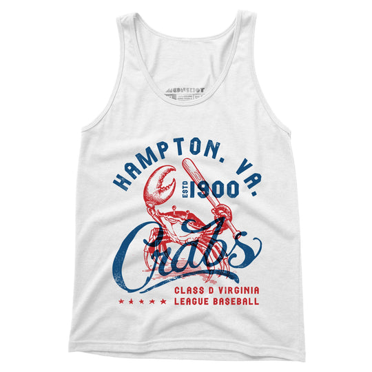 Hampton Crabs - Virginia - Vintage Defunct Baseball Teams - Unisex Tank Top